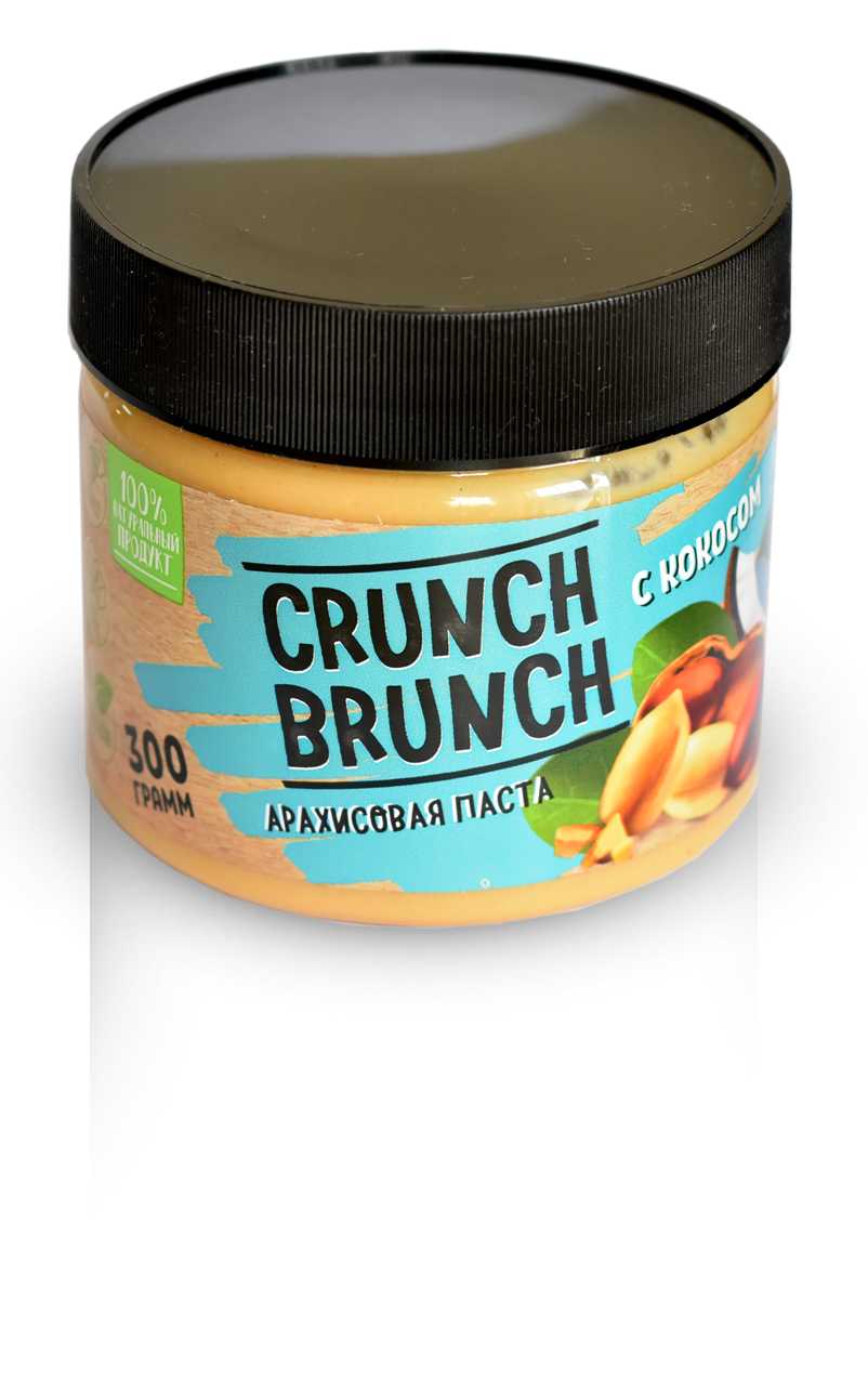 Арахисовая паста Crunch. Crunch Brunch кокосовая паста. Паста кокосовая Нутис.