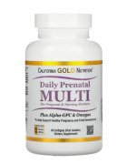 Заказать California Gold Nutrition Daily Prenatal Multi 60 софтгель