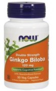 Заказать NOW Ginkgo Biloba 120 мг 50 вег капс