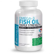 Заказать Bronson Omega 3 Fish Oil Triple Strength 2720 мг 90 softgels